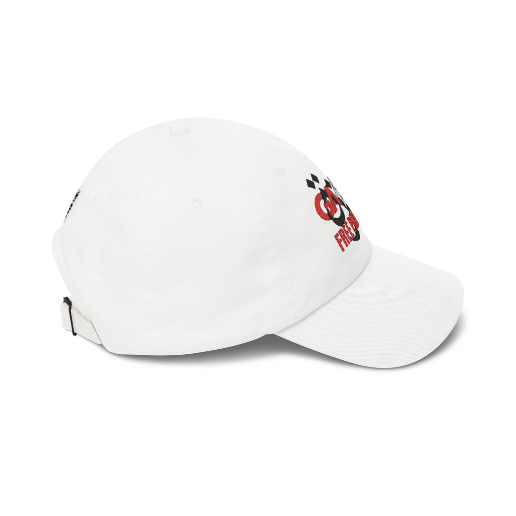 Eman's Gaza Embroidered Hat (White)