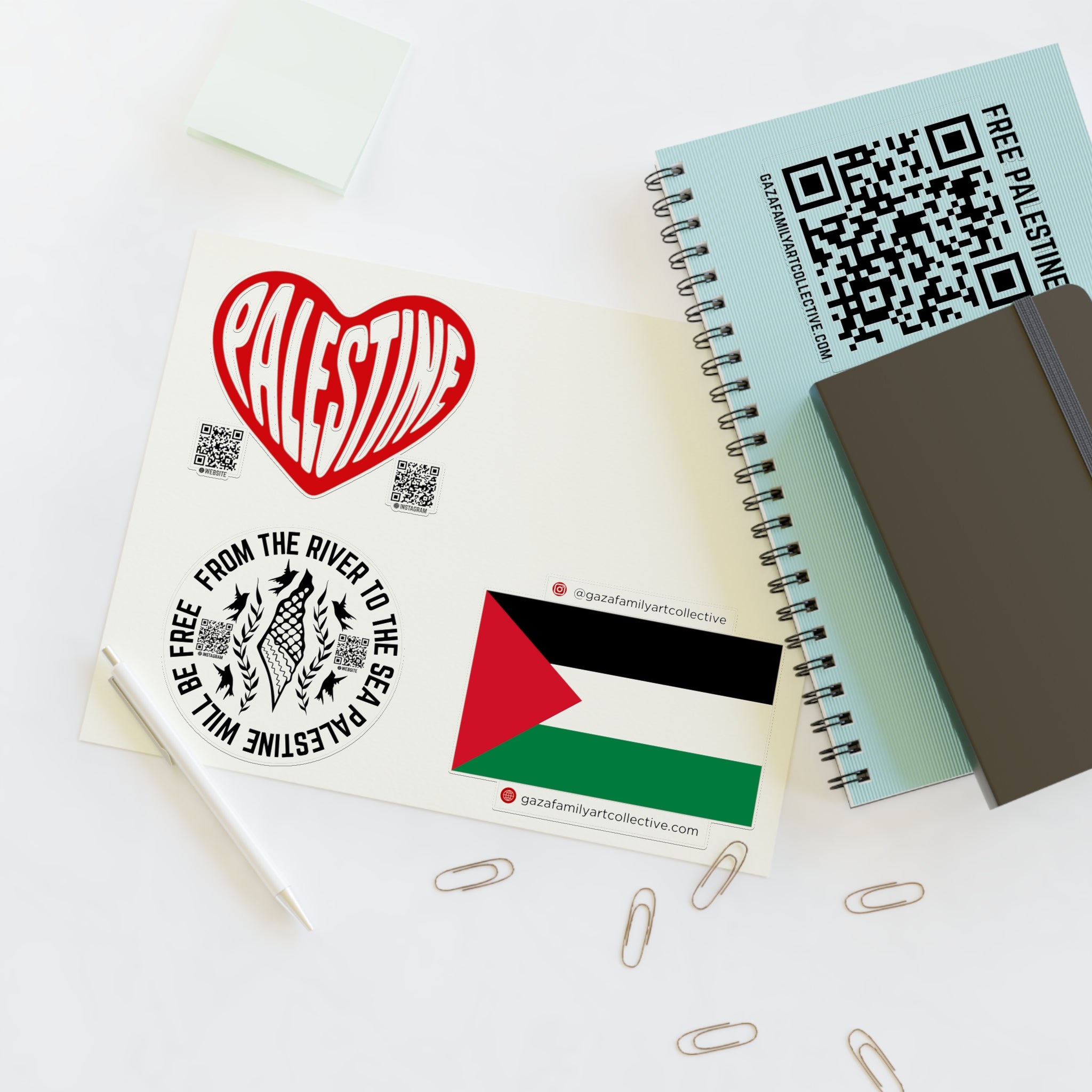 Free Palestine Sticker Sheet