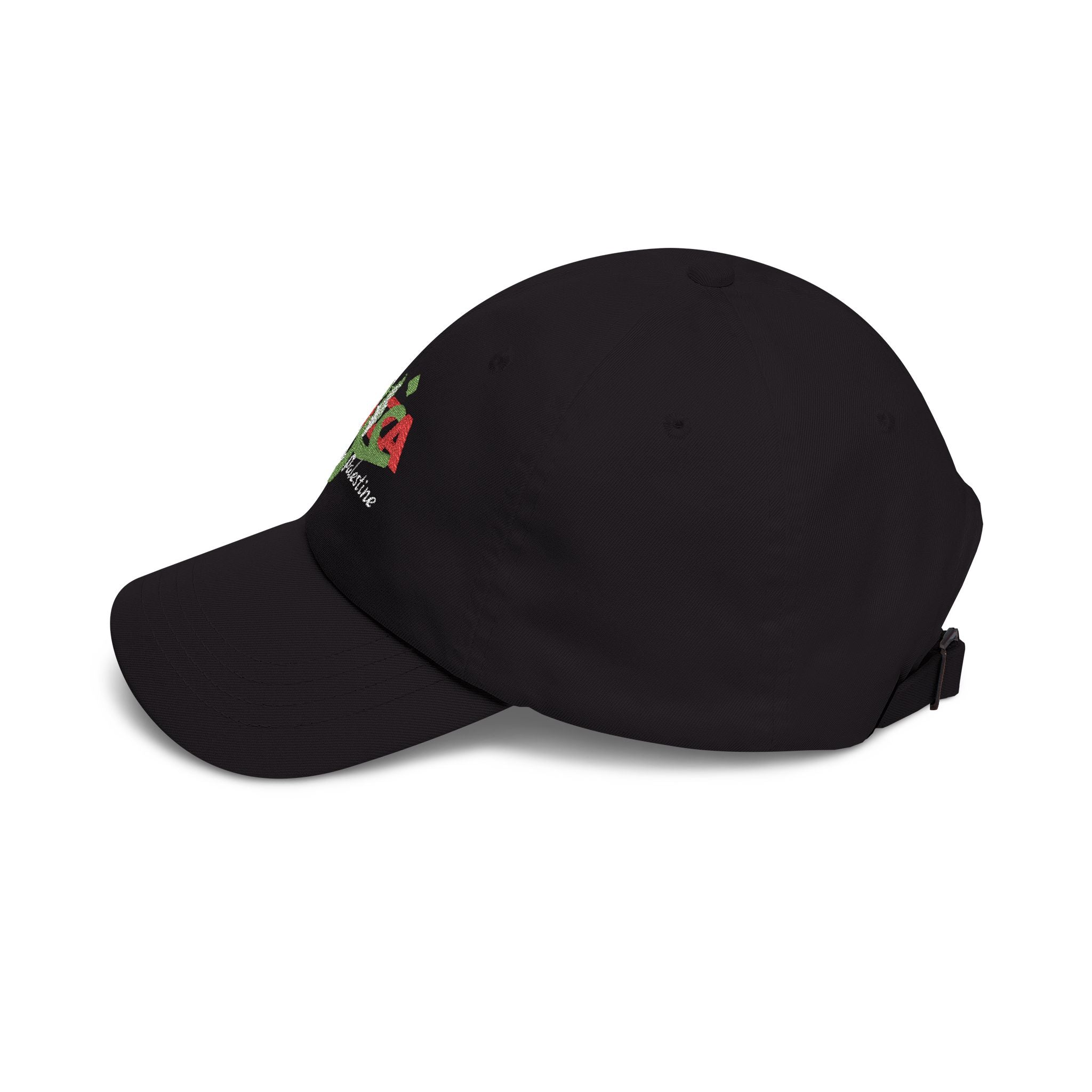 Eman's Gaza Embroidered Hat (Black)