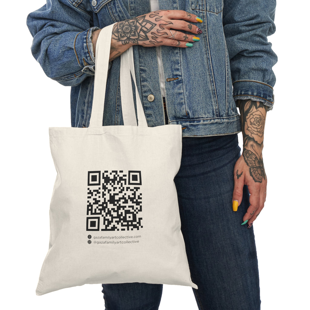 Eman's Henna QR tote