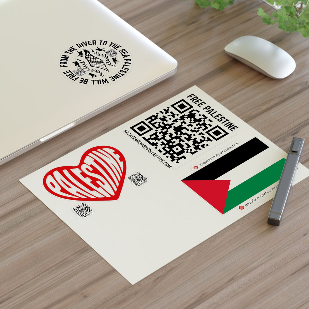 Free Palestine Sticker Sheet
