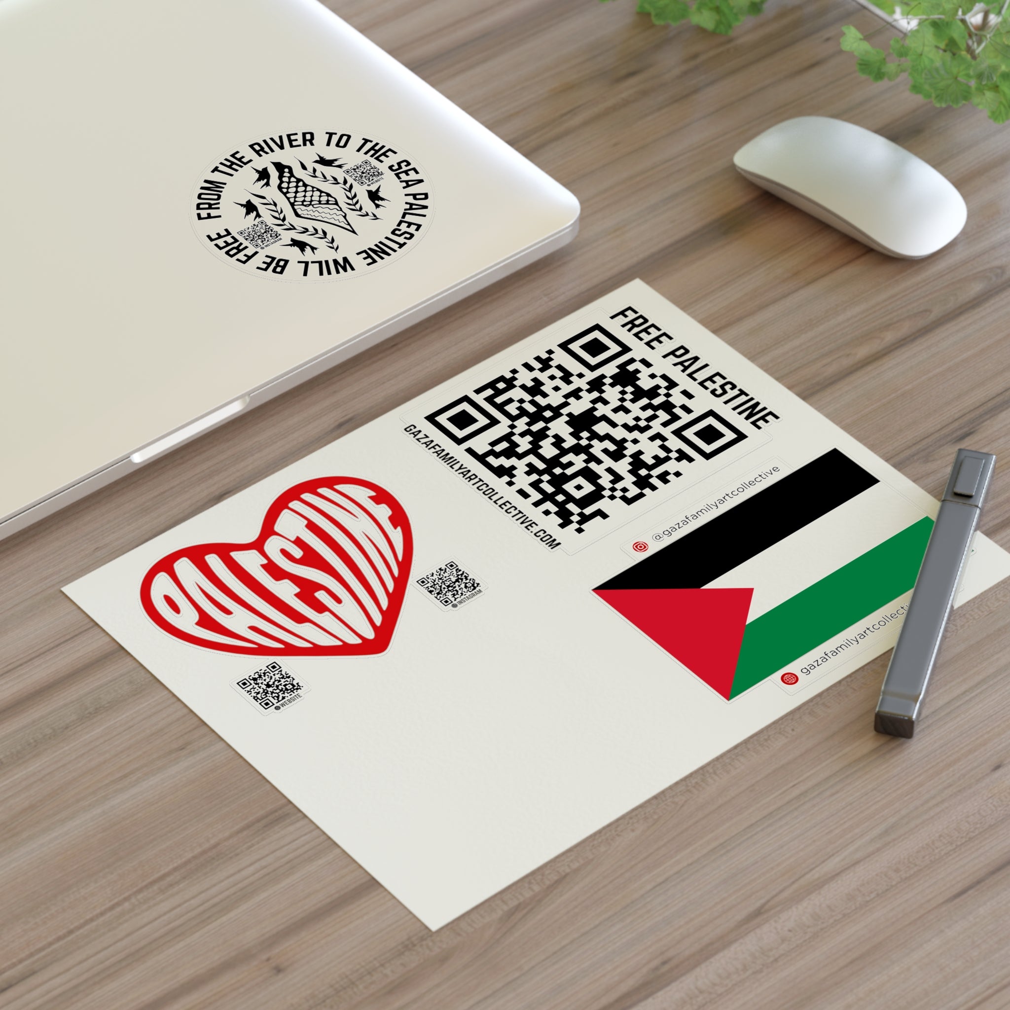 Free Palestine Sticker Sheet