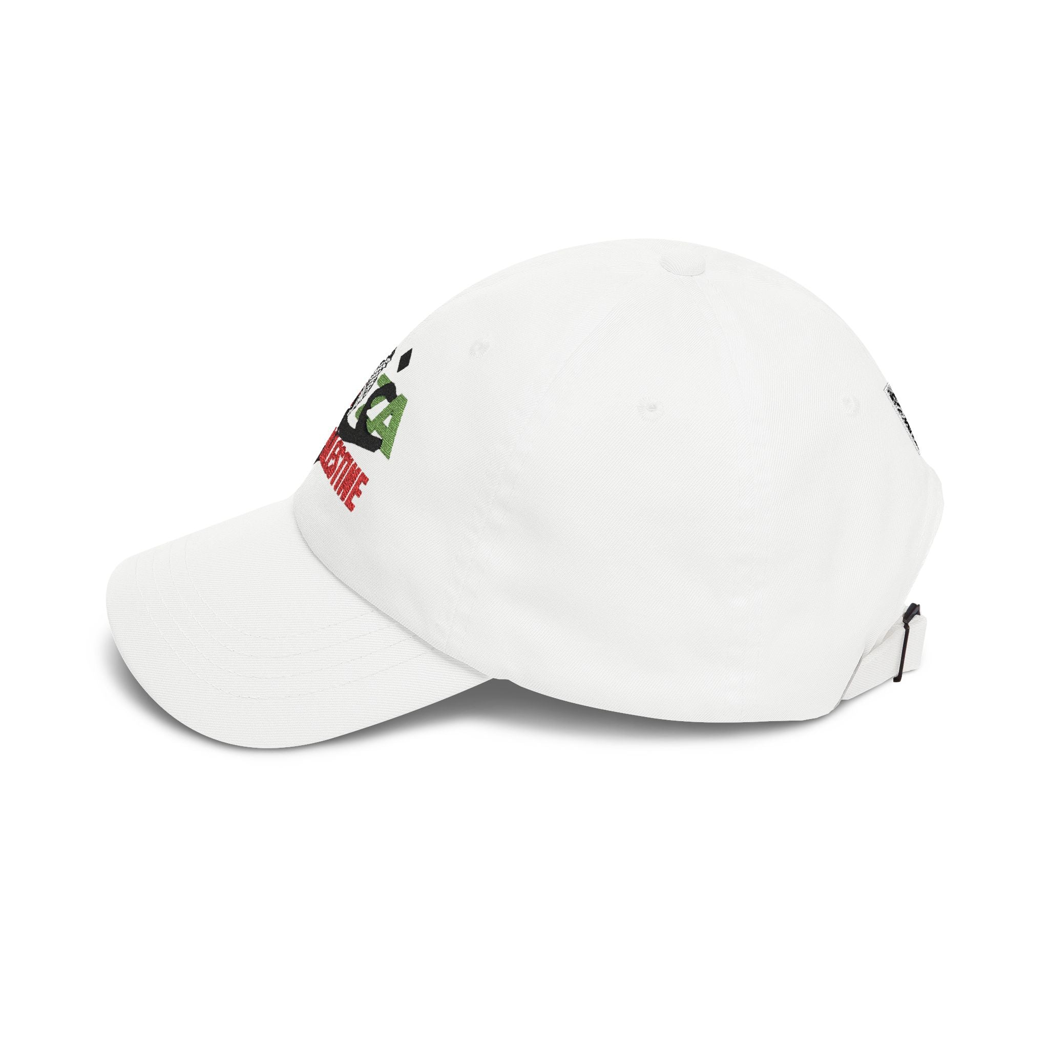 Eman's Gaza Embroidered Hat (White)