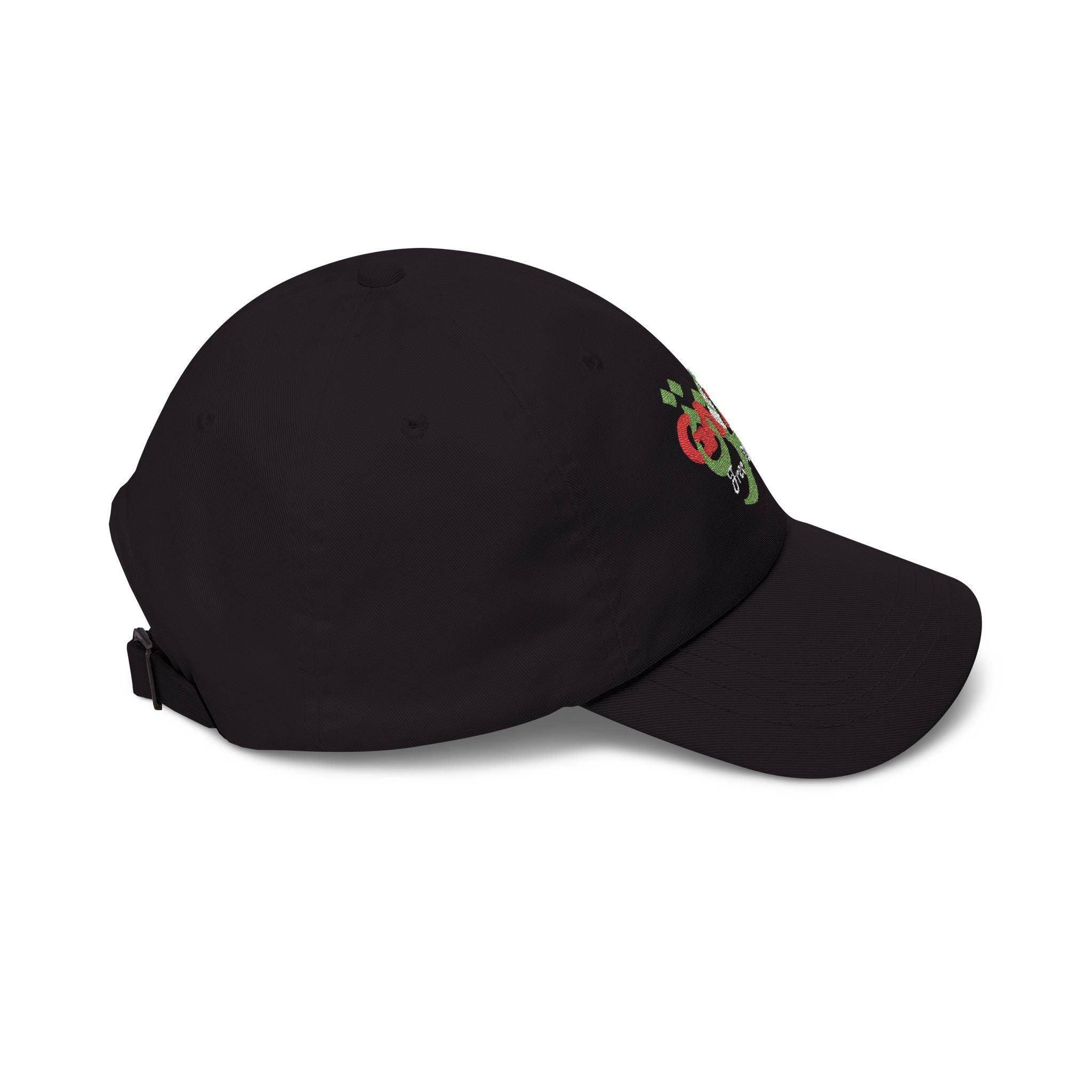 Eman's Gaza Embroidered Hat (Black)
