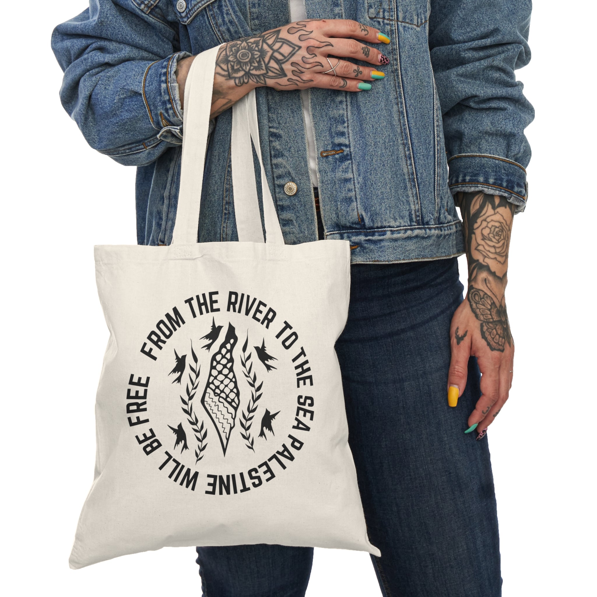 Eman's Henna QR tote