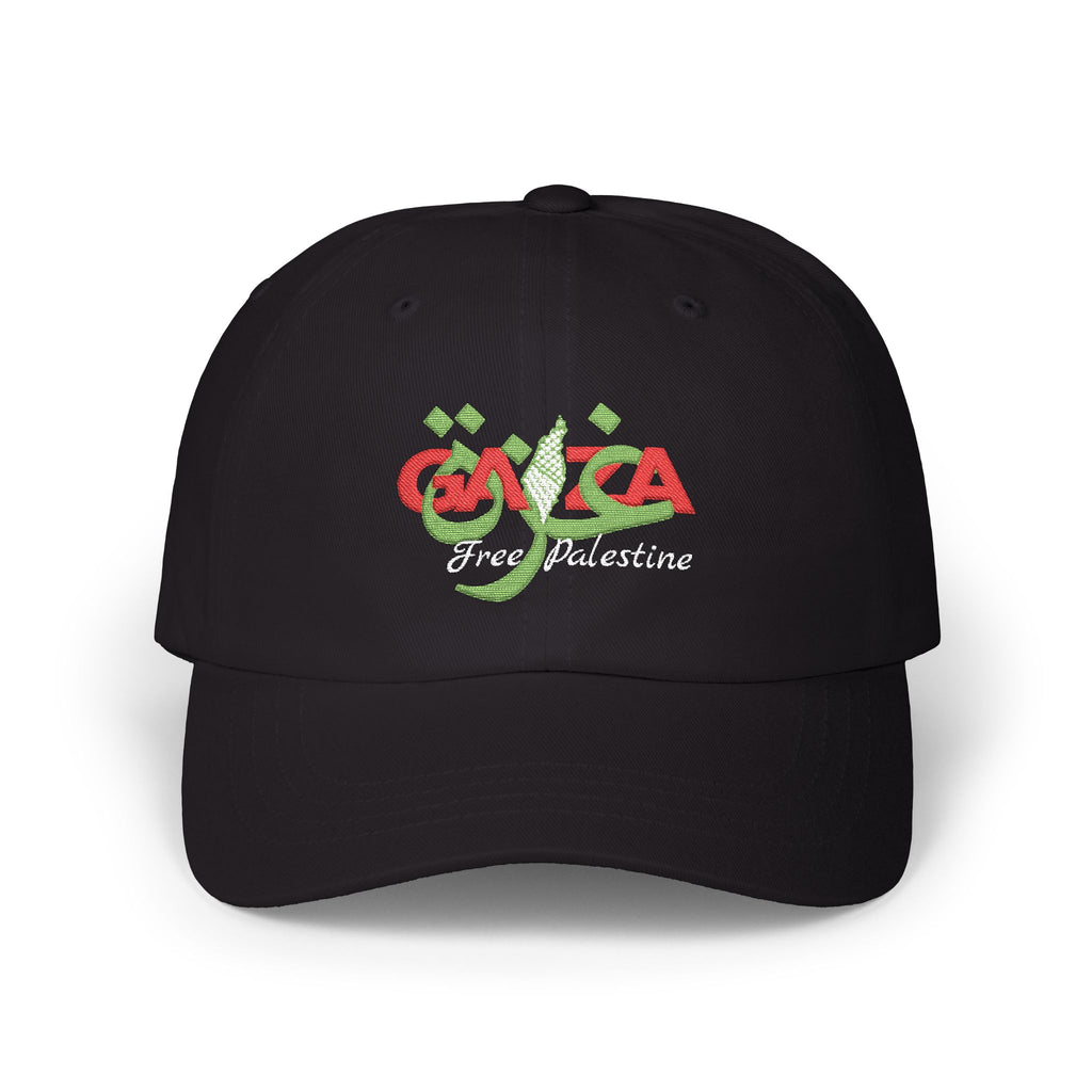 Eman's Gaza Embroidered Hat (Black)
