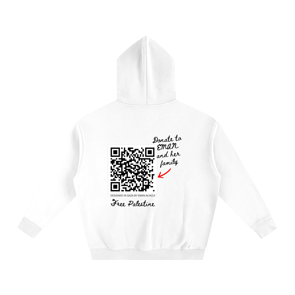 Eman's Gaza QR Hoodie