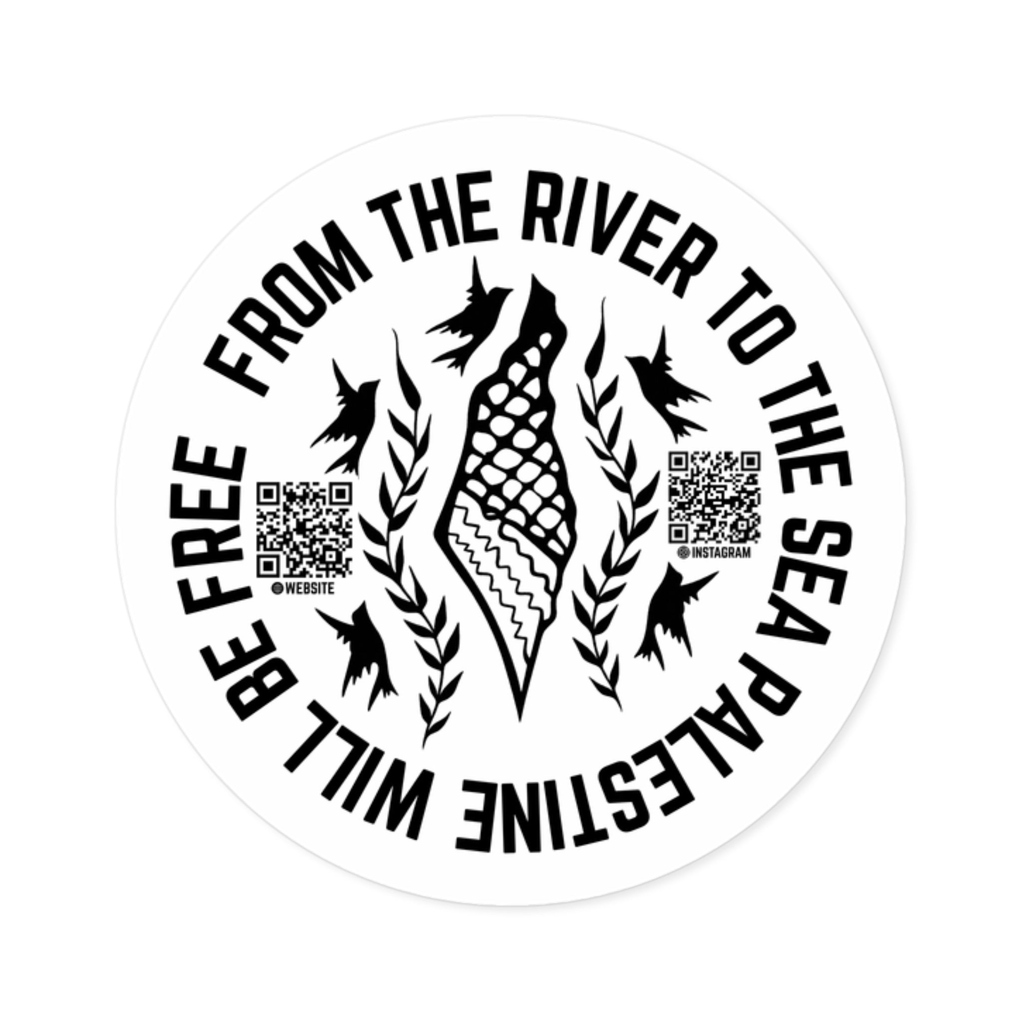 From the River to the Sea Sticker