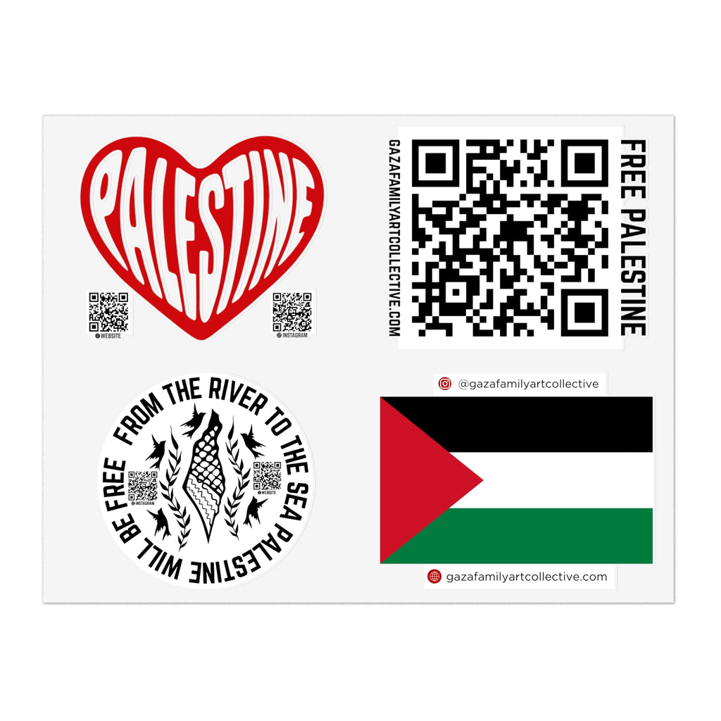 Free Palestine Sticker Sheet