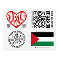 Free Palestine Sticker Sheet