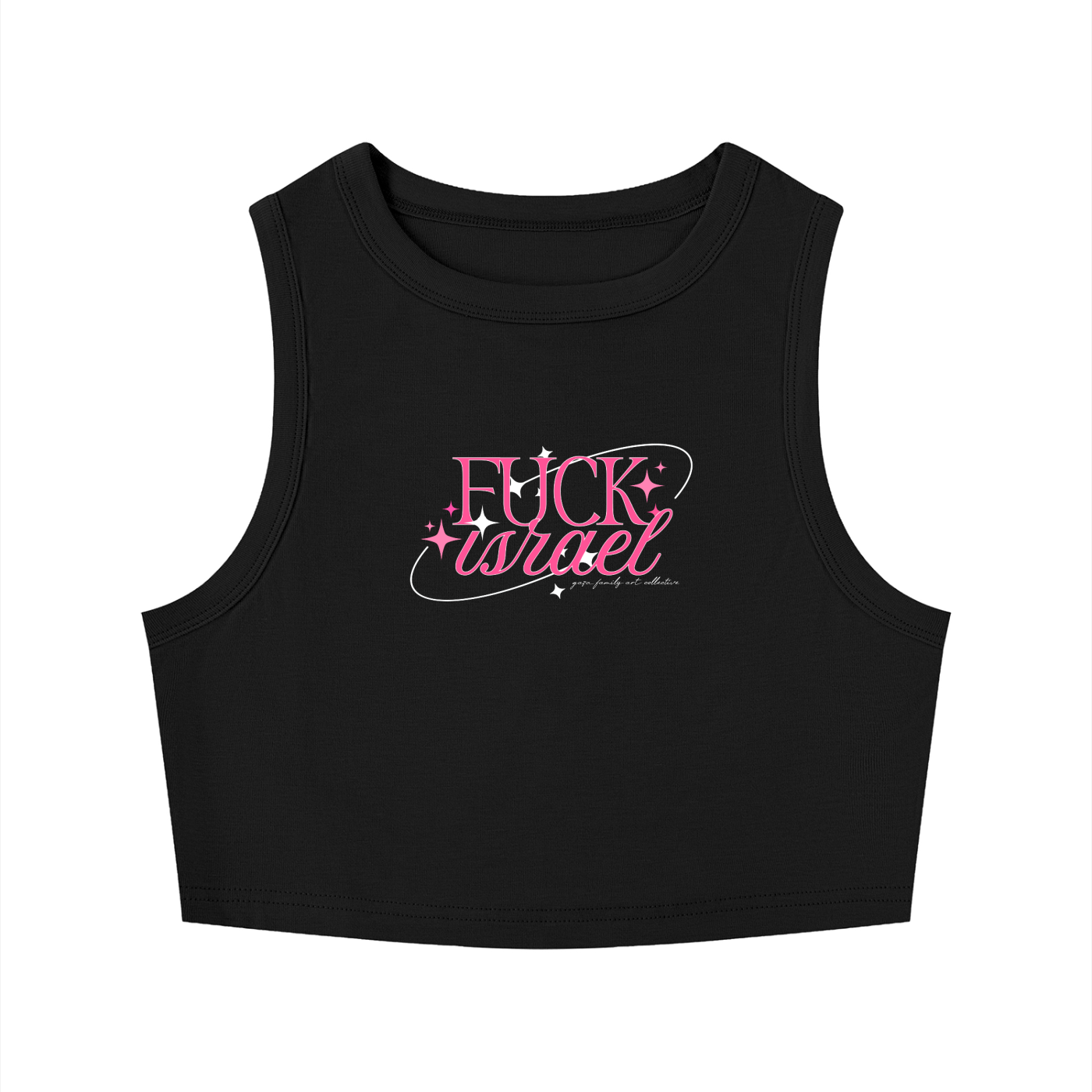 F*** I**** Crop Tank Top