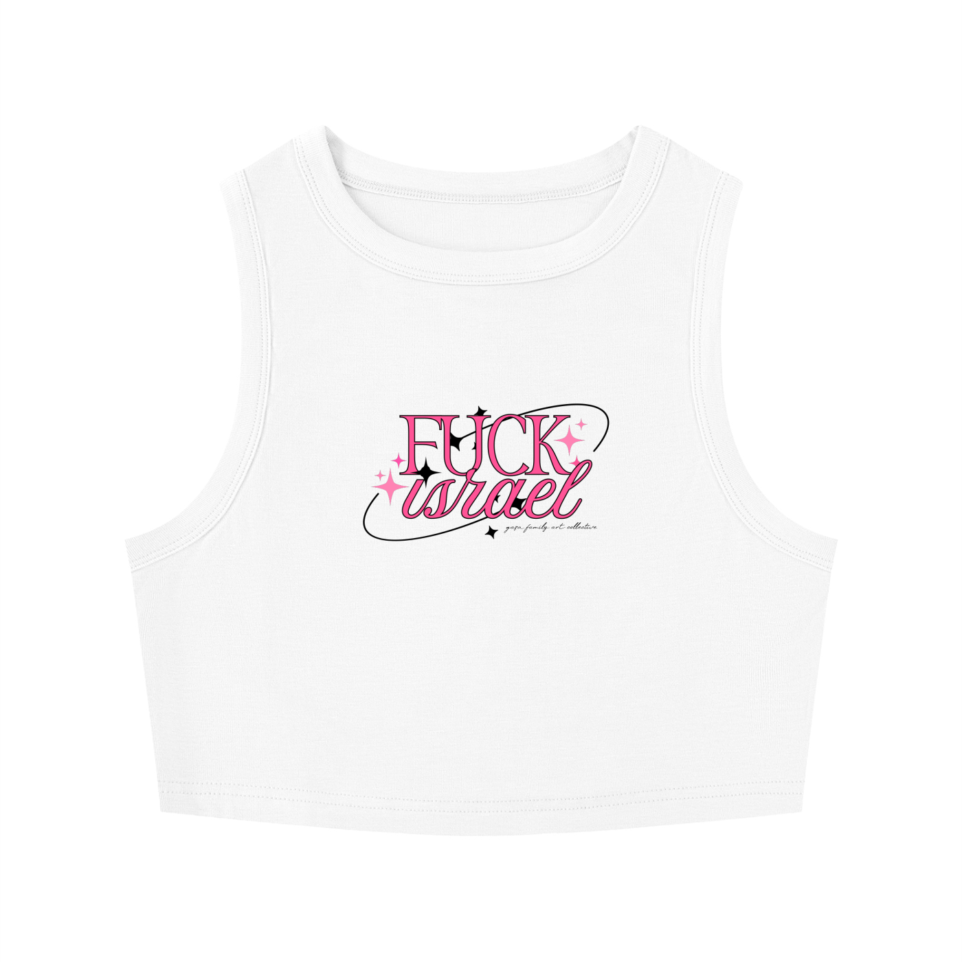 F*** I**** Crop Tank Top