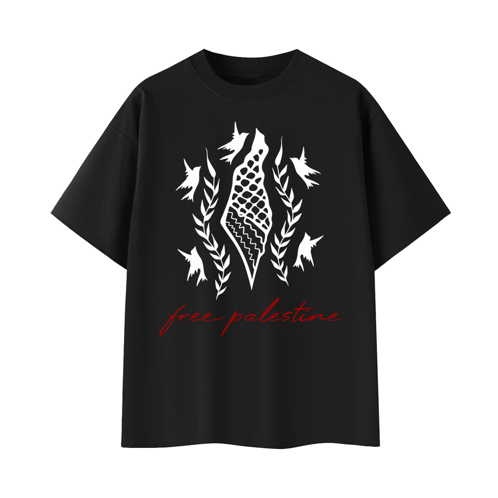 Eman's Free Palestine t-shirt (Black)
